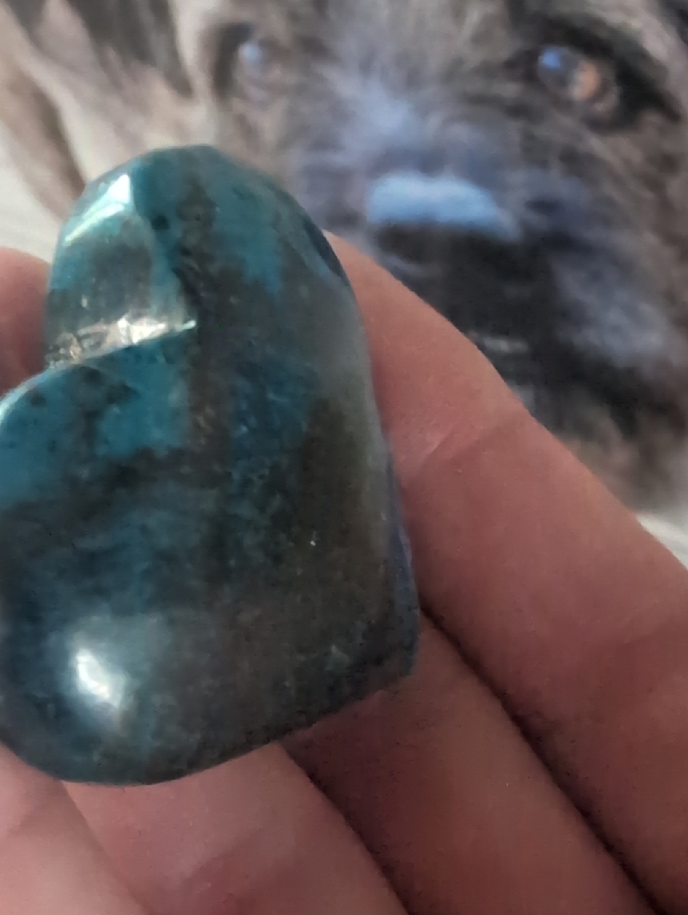 Azurite Heart - Picture 3 of 4